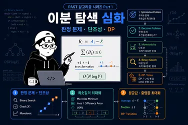 [PAST] Part 1 — 이분 탐색 심화 (二分探索 発展)